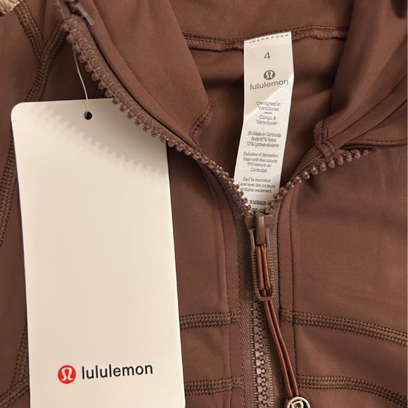 Lululemon Athletica Brown Utility Jacket - Picture 2 of 2